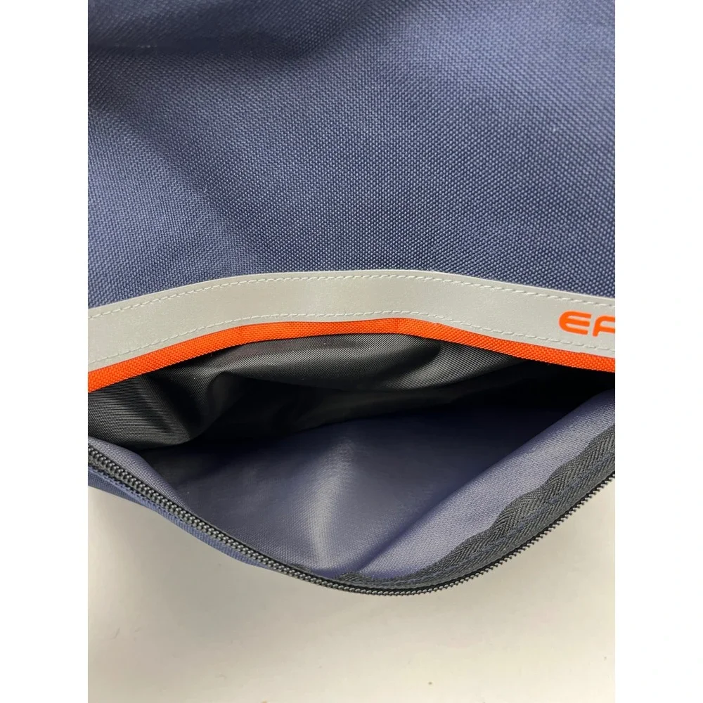 Eastsport Messenger Bag Unisex OS 711400WM-SPG Navy Blue Reflective Excellent